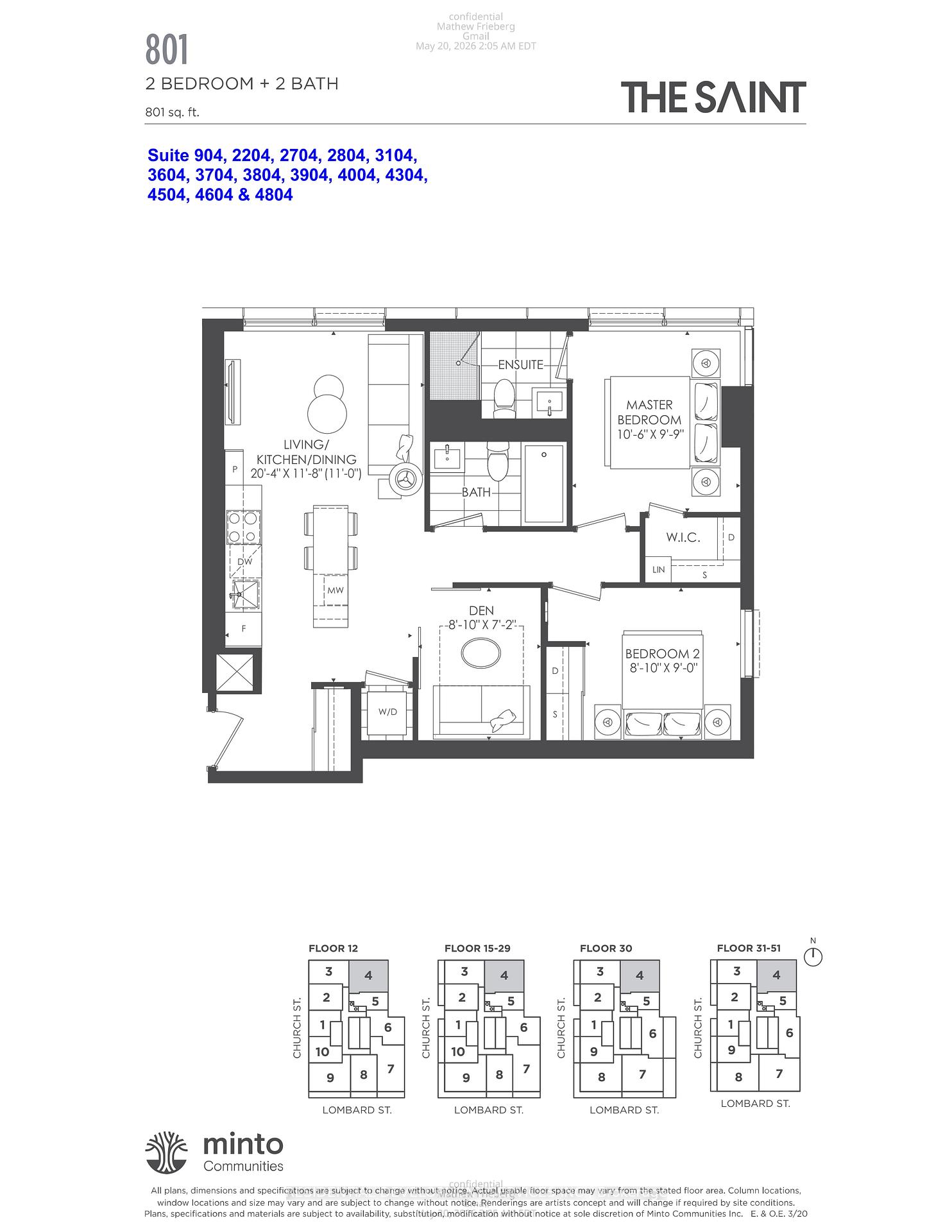89 Church Street  #2204