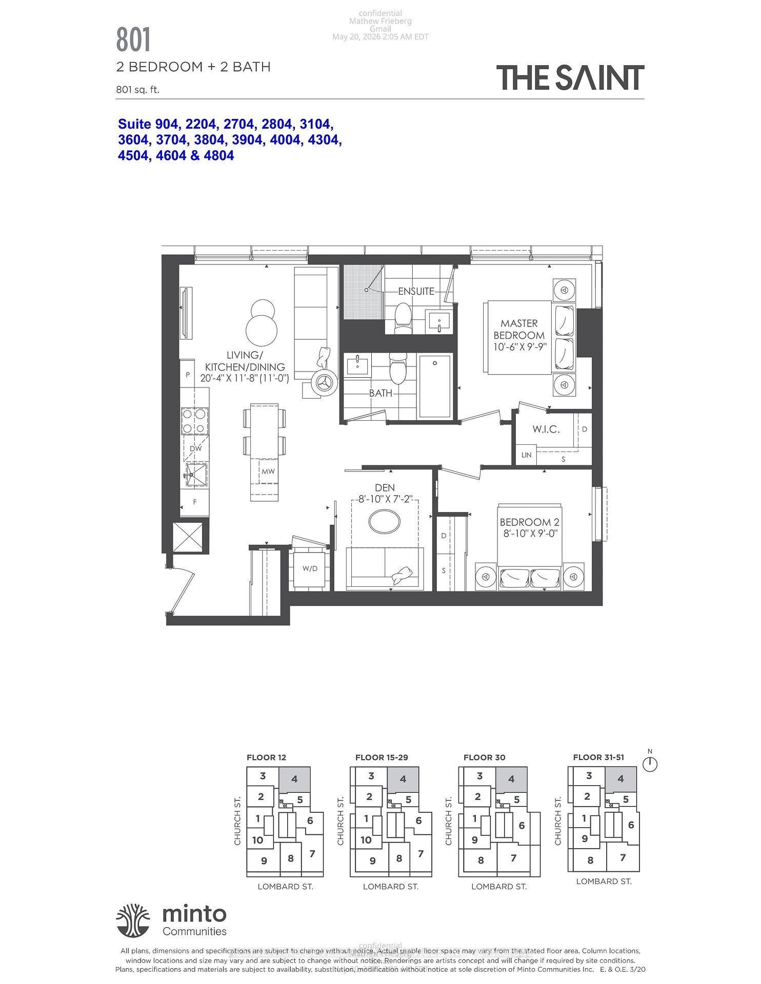 89 Church Street  #4604